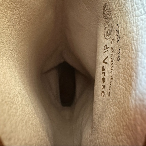 Vintage early 80s Italian Calzaturificio di Varese leather boots w original box - Picture 11 of 12